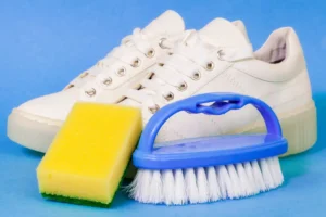 how to clean white shoes