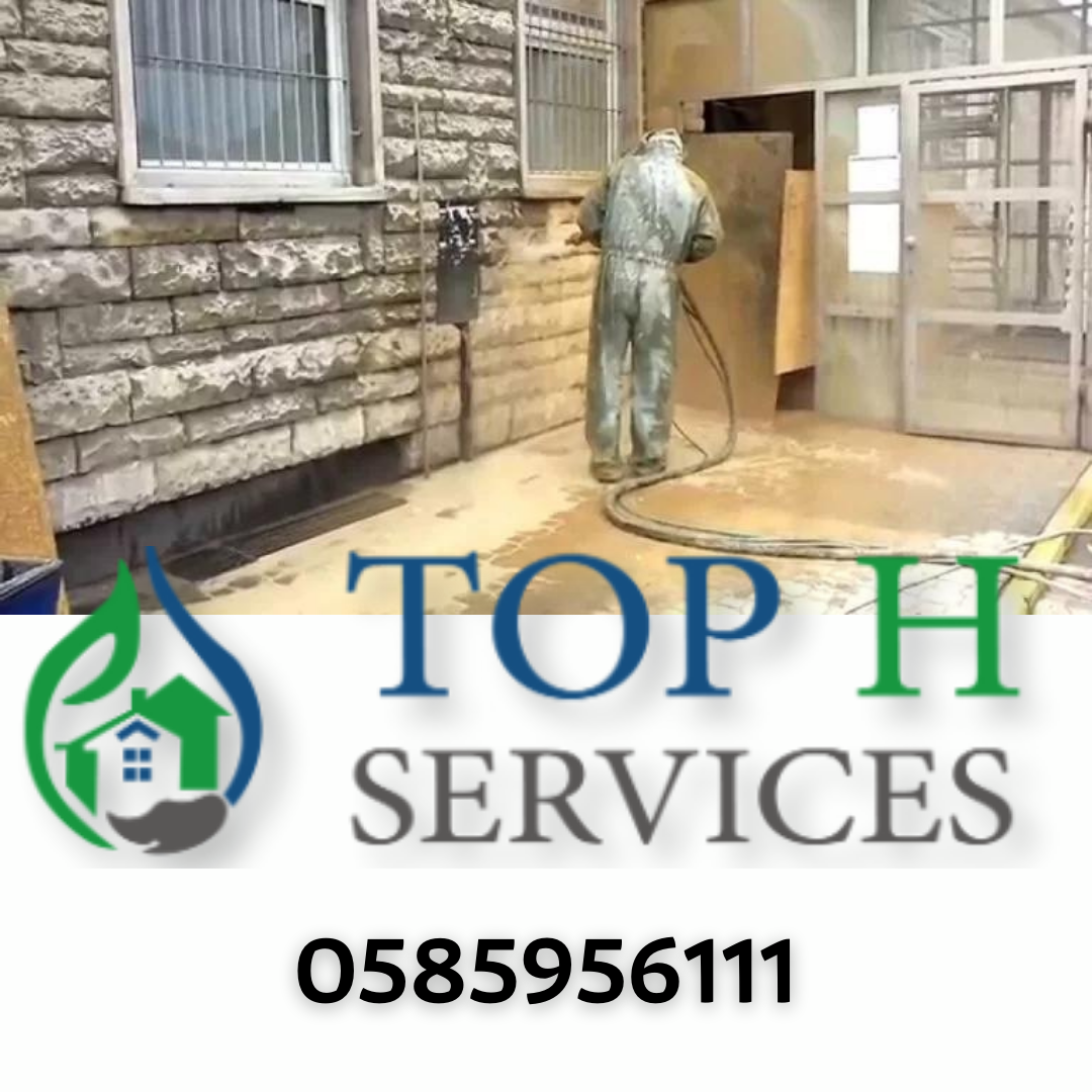 تنظيف واجهات فلل في دبي - Top h Services Facade Cleaning in Dubai