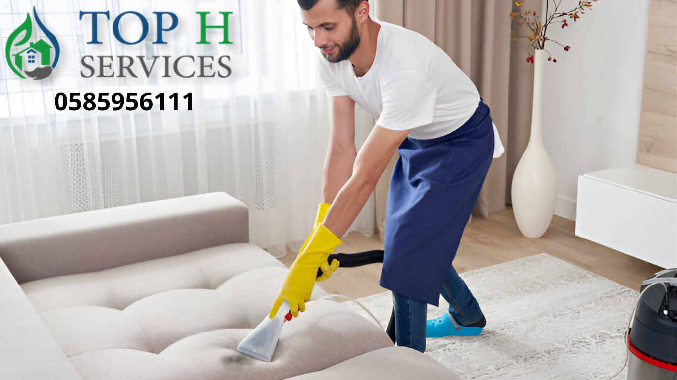 خدمات التنظيف بالمكنسة الكهربائية: خبرة شركة توب إتش في العناية بالأثاث - Top h Services vacuum cleaning