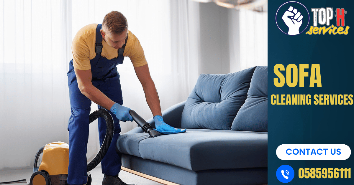 تنظيف كنب ابوظبي - Top h Services Sofa Cleaning in Dubai