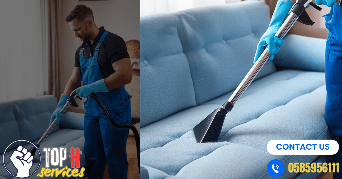 تنظيف كنب ابوظبي - Top h Services Sofa Cleaning in Dubai