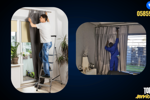 تنظيف ستائر في دبي - Top h Services تنظيف ستائر في دبي