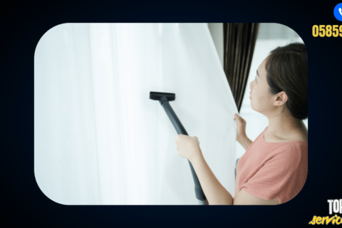 تنظيف ستائر في عجمان - Top h Services Curtain Cleaning in Ajman