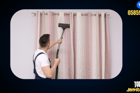 تنظيف ستائر في دبي - Top h Services تنظيف ستائر في دبي