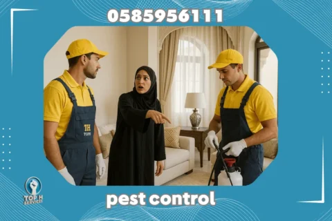 مكافحة حشرات في عجمان - Top h Services Pest Control in Ajman