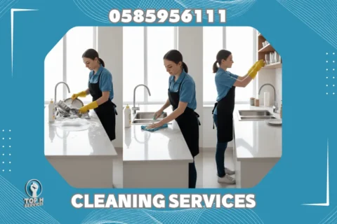 تنظيف فلل بعد التشطيب في دبي - Top h Services Post Construction Villa Cleaning in Dubai