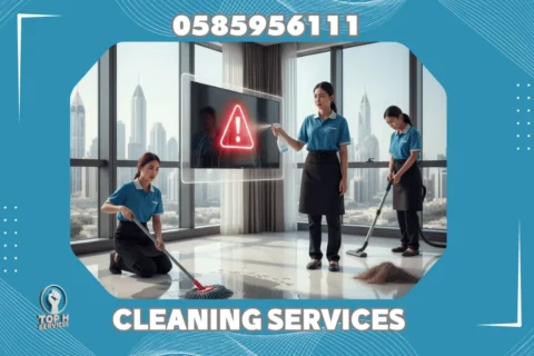 تنظيف فلل بعد التشطيب في دبي - Top h Services Apartment Cleaning Per Hour