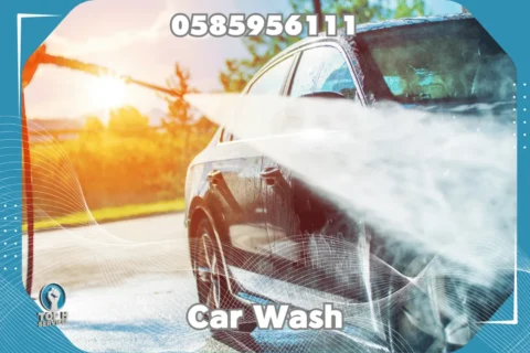 غسيل سيارات متنقل في أبوظبي - Top h Services Mobile Car Wash in Abu Dhabi