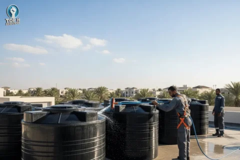 تنظيف خزانات مياه في أبوظبي - Top h Services تنظيف خزانات مياه في أبوظبي