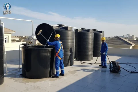 تنظيف خزانات مياه في أبوظبي - Top h Services تنظيف خزانات مياه في أبوظبي