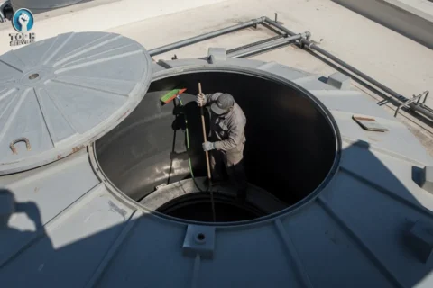 Water Tank Cleaning in Dubai - Top h Services تنظيف خزانات مياه في أبوظبي