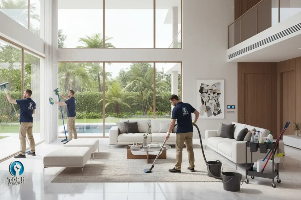 villa cleaning in abu dhabi