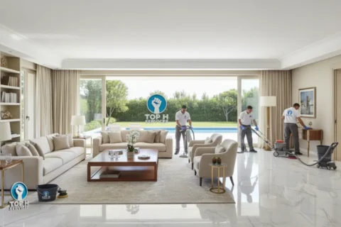 Villa Cleaning Services - Top h Services تنظيف فلل في عجمان