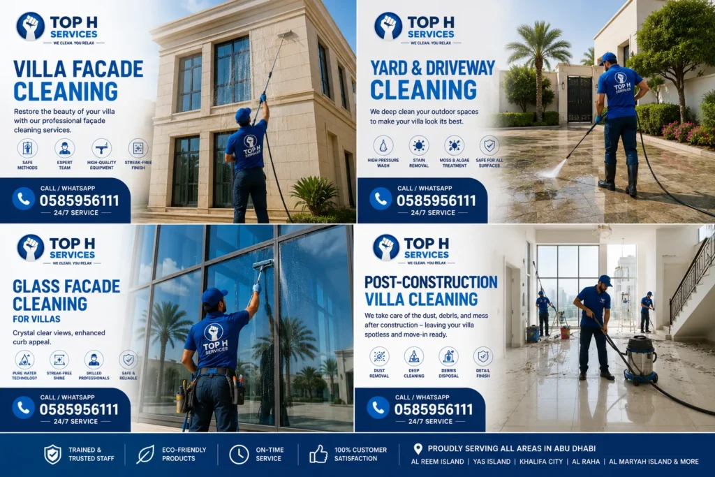 villa cleaning in abu dhabi
