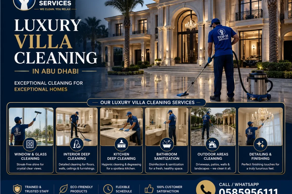 villa cleaning in abu dhabi