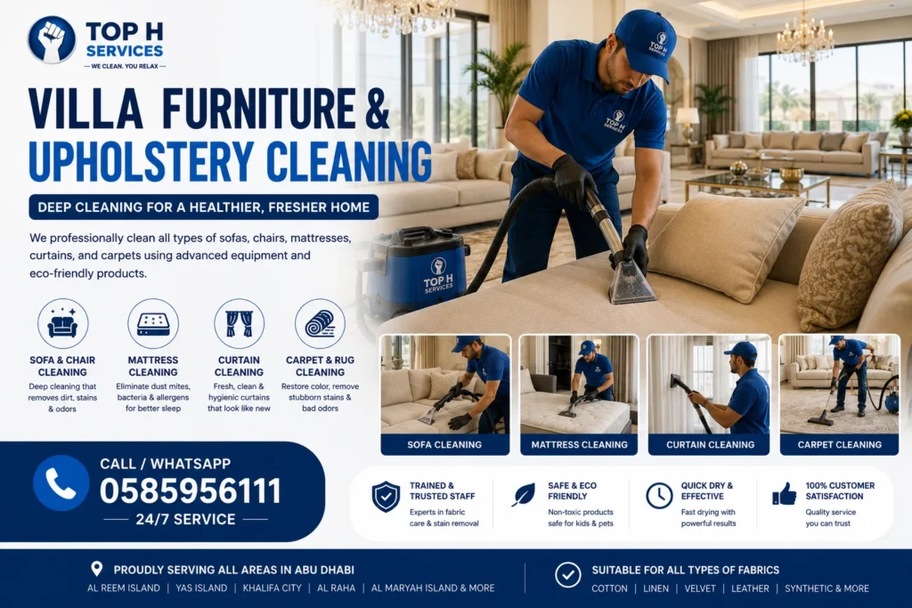 villa cleaning in abu dhabi