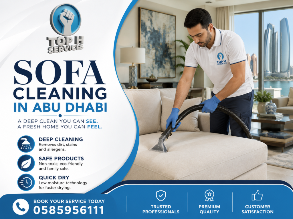 Sofa Cleaning in Abu Dhabi