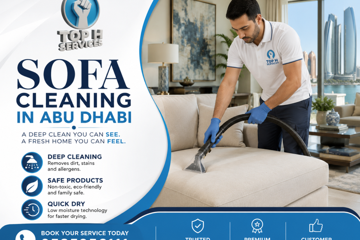 Sofa Cleaning in Abu Dhabi