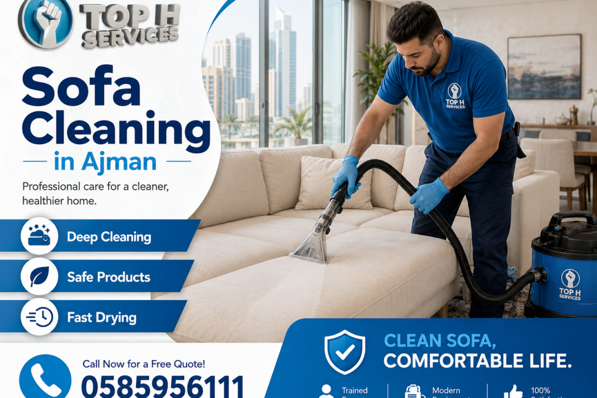 Sofa Cleaning in Ajman