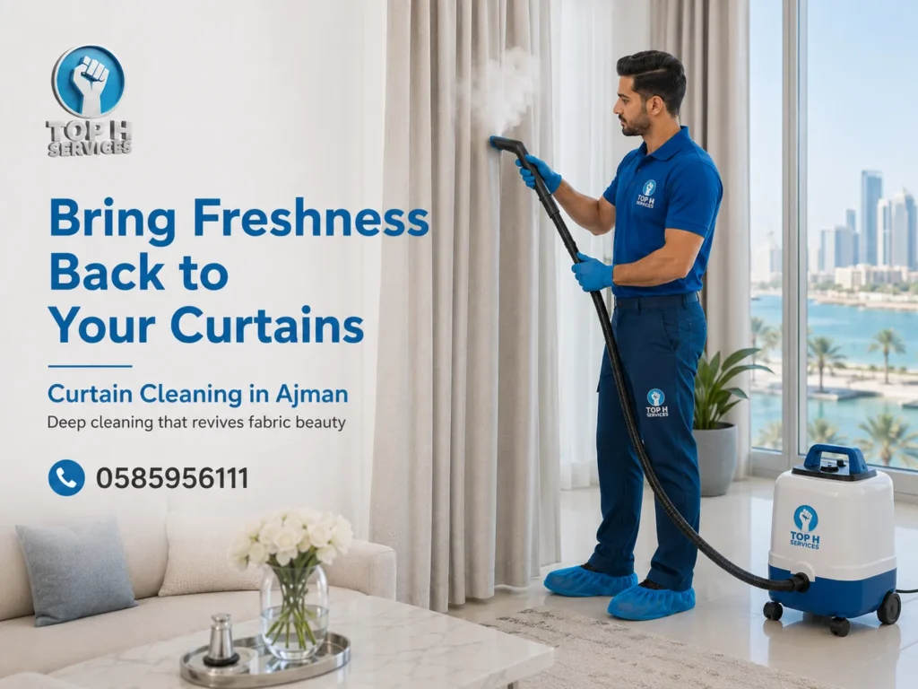 Curtain Cleaning in Ajman