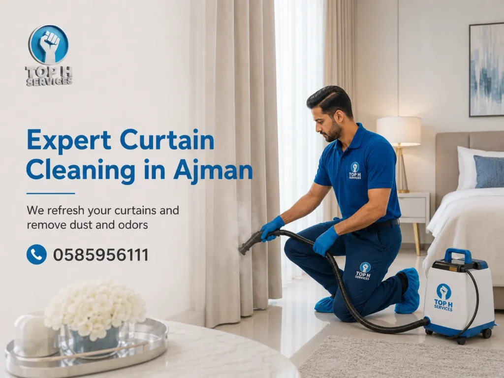 Curtain Cleaning in Ajman