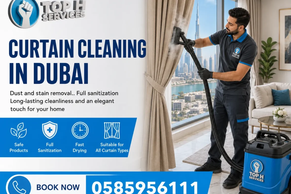 Curtain Cleaning in Dubai