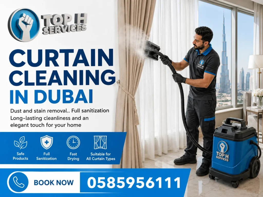 Curtain Cleaning in Dubai