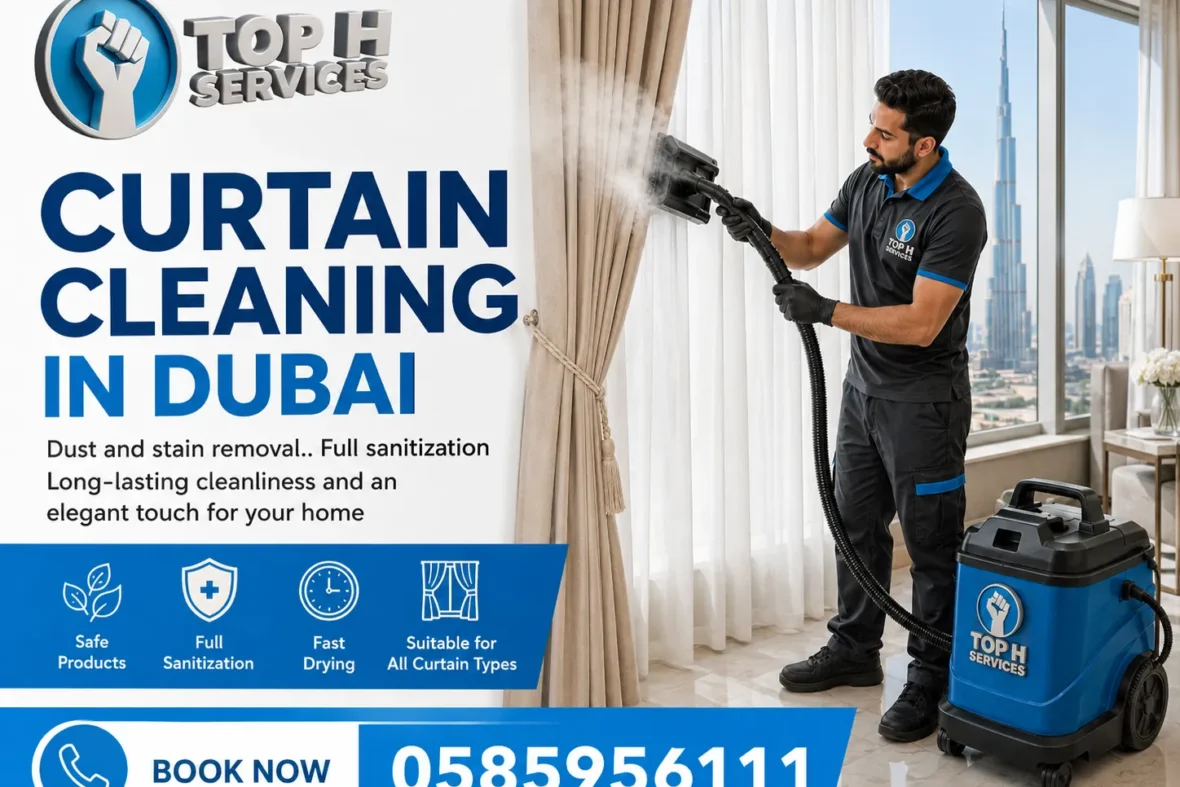 Curtain Cleaning in Dubai