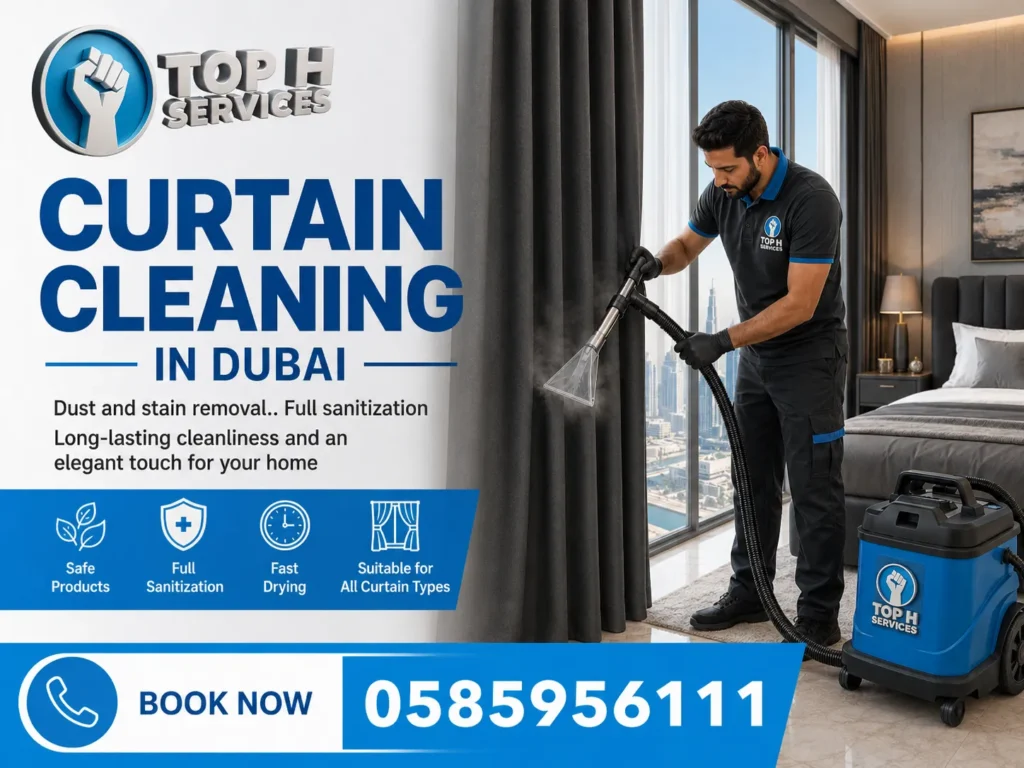 Curtain Cleaning in Dubai