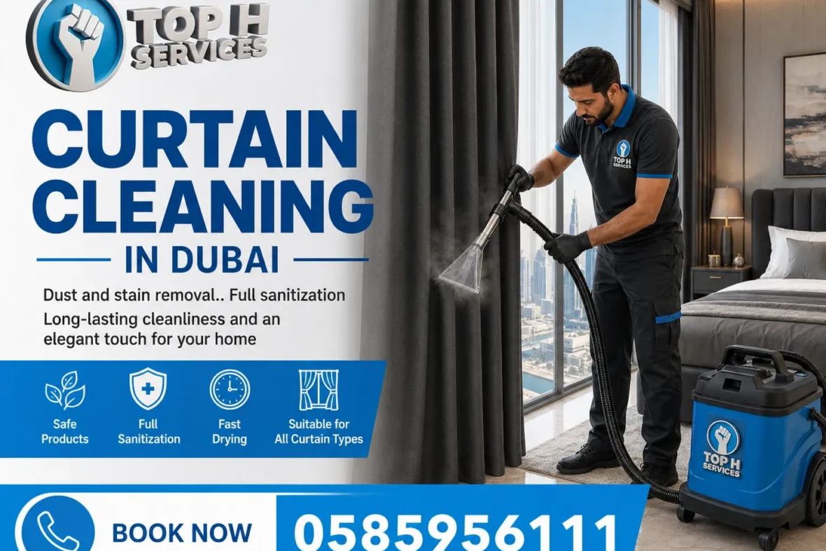 Curtain Cleaning in Dubai