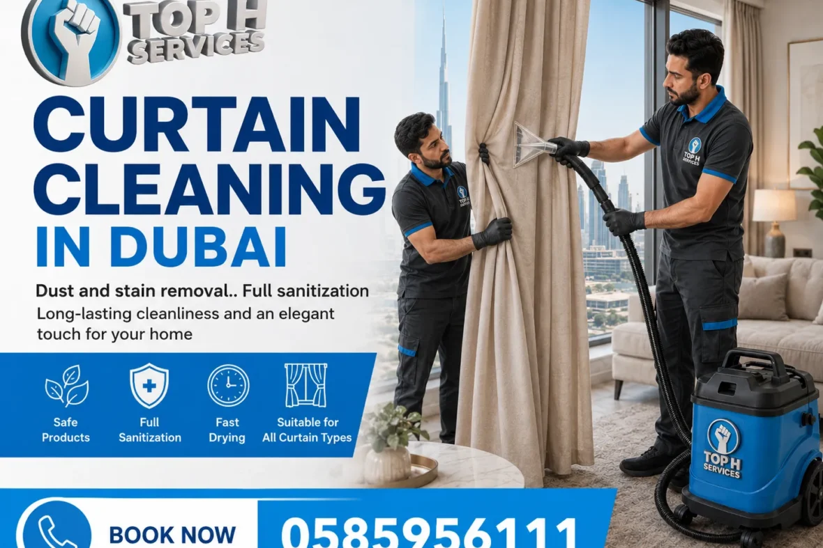 Curtain Cleaning in Dubai