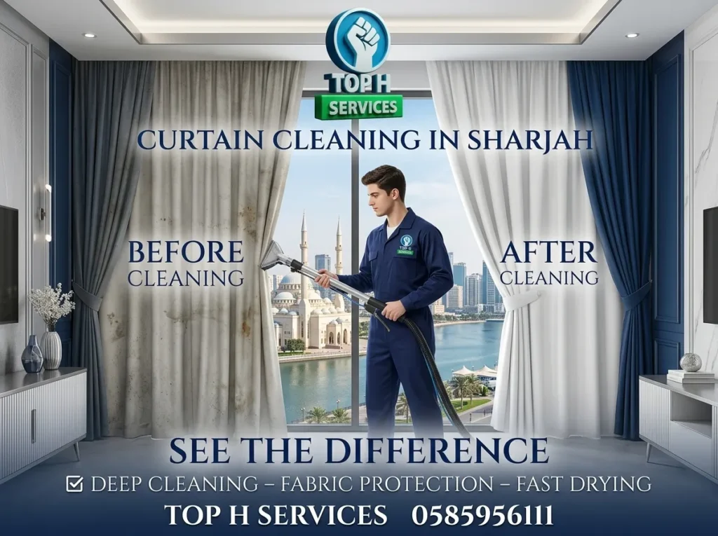 Curtain Cleaning in Sharjah