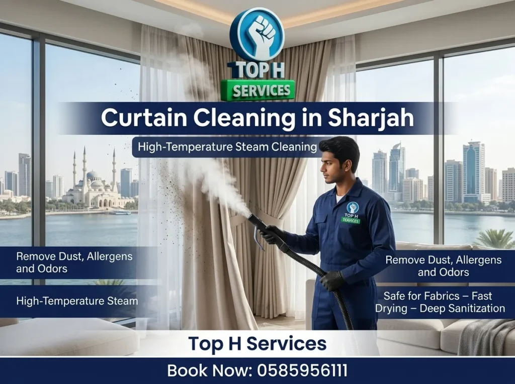 Curtain Cleaning in Sharjah