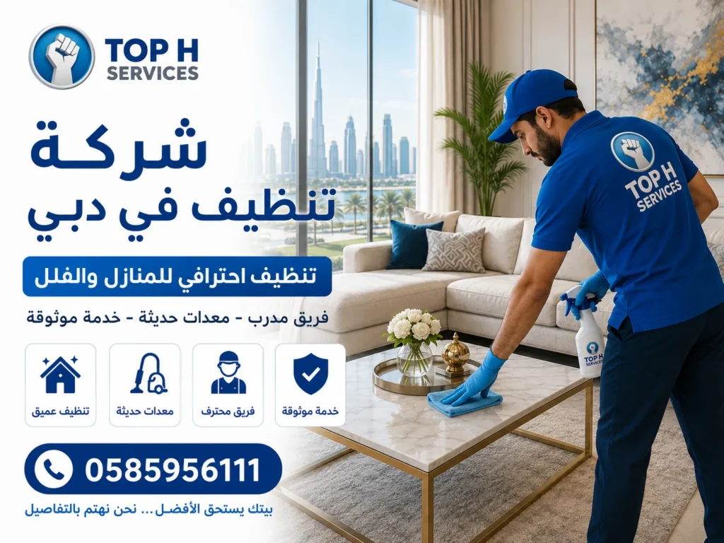 شركة تنظيف في دبي