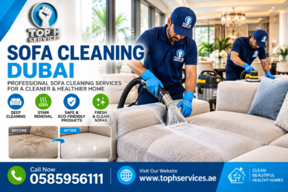 Sofa Cleaning in Dubai | Professional & Safe Service - Top H 0585956111 - Top h Services Sofa Cleaning in Dubai