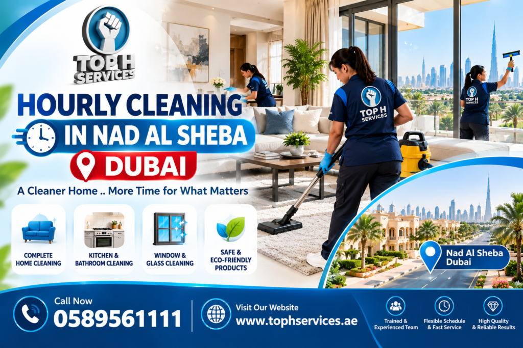 hourly cleaning in Nad Al Sheba